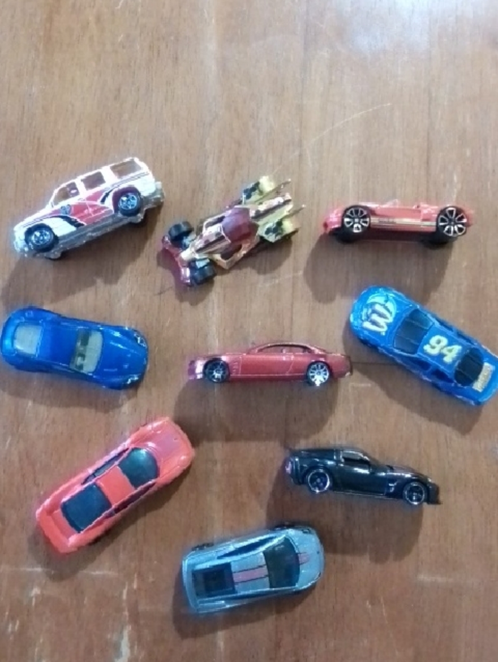 Lot of 9 Small Toy Cars